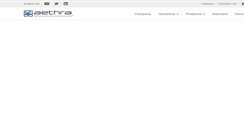 Desktop Screenshot of aethra.com